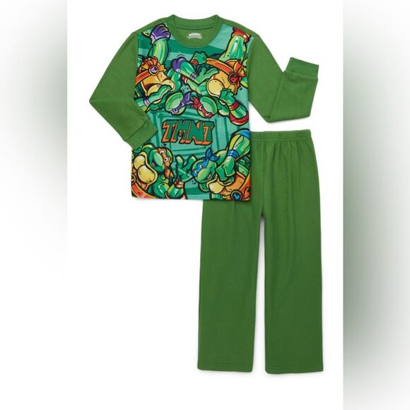 Teenage Mutant Ninja Turtles Other - Nickelodeon Kids' 2-Piece Teenage Mutant Ninja Turtles Pajama Set